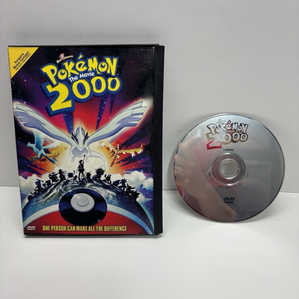Pokemon The Movie 2000 DVD Anime Snapcase